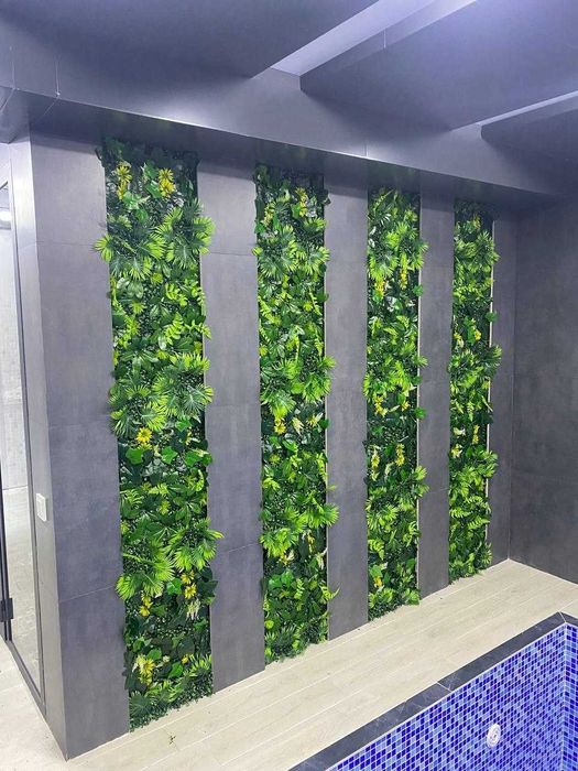 Искусственное озеленение на стену для офиса,участка,ресторана и прочее - Dizayn, arxitektura Toshkent на Olx